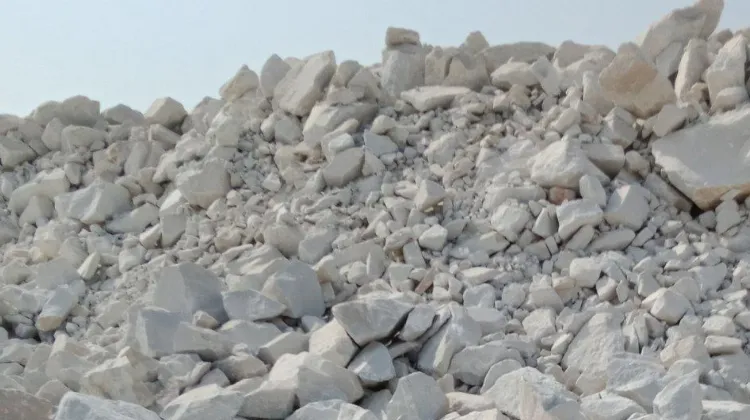 Dolomite dans la production de ciment