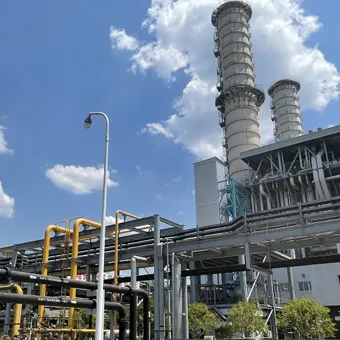 Central eléctrica propia alimentada con gas