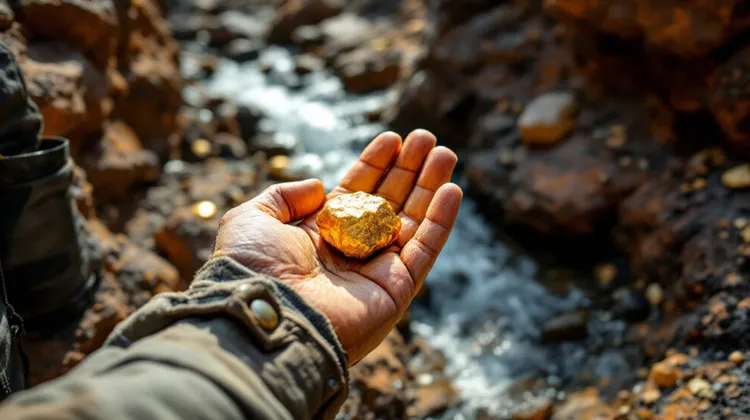 Identify Gold Ore Deposits by Location