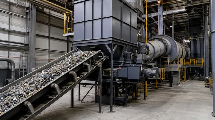 How Does a Rotary Kiln Incinerator Work