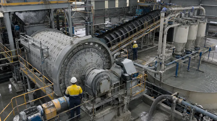 Spodumene Grinding Operation